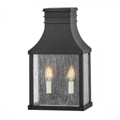 Elstead Lighting Beacon Hill Wandleuchte 2-Light Schwarz IP44 E14