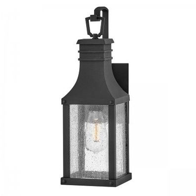 Elstead Lighting Beacon Hill Wandleuchte Small 1-Light Schwarz IP44 E27