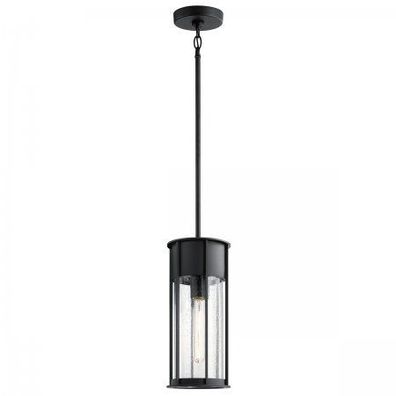 Elstead Lighting Camillo Pendelleuchte Outdoor 1-Light Schwarz IP44 E27