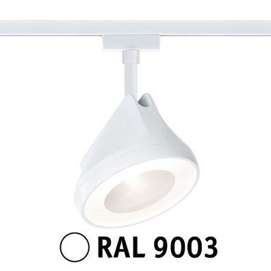 Paulmann 94899 URail LED Spot Arena 2700K dimmbar 230V Signalweiß RAL 9003