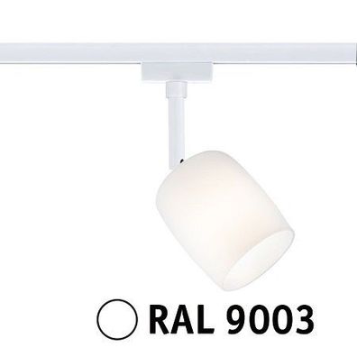 Paulmann 94881 URail Spot Blossom G9 max. 10W dimmbar 230V Signalweiß RAL 9003