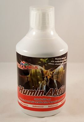 Femanga Humin Aktiv 500ml Huminsäure Gerbstoffe Schwarzwasser