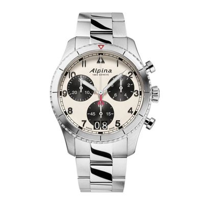 Alpina - AL-372WB4S26B - Armbanduhr - Herren - Quarz - Startimer Pilot