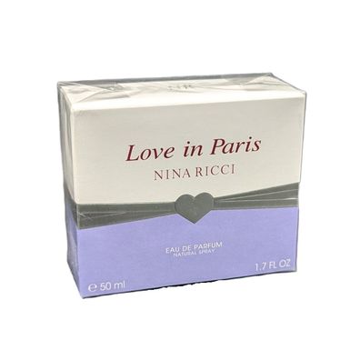 Nina Ricci Love In Paris Eau de Parum 50 ml Neu & Originalverpackt