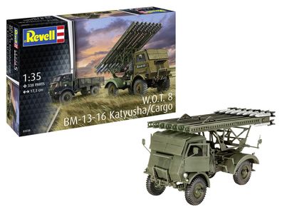 Revell BM-13-16 on W.O.T. 8 chassis in 1:35 Bausatz 03338