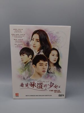 A Girl Who Sees Smells 4Disc DVD English Subtitle Korean Drama Park Yoo Chun Shin Se