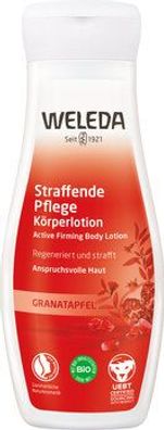 Weleda 3x WELEDA Straffende Pflege Körperlotion Granatapfel 200ml