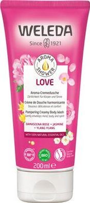 Weleda 6x WELEDA Aroma Shower Love 200ml