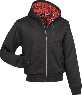 Brandit Herren Jacke Lord Canterbury Hooded Winter Jacket Black