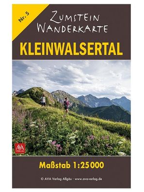 Zumstein Wanderkarte Kleinwalsertal,