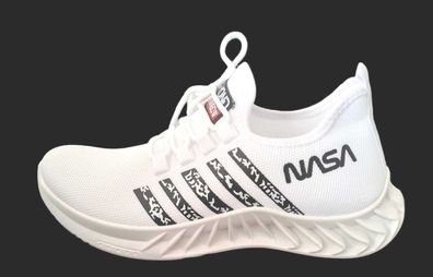 NASA CSK2044 Herren Schuhe Sneaker Freizeitschuhe Laufschuhe Sportschuhe weiß