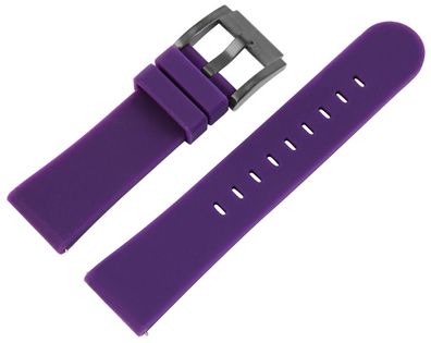 TW STEEL MC Edition | Uhrenarmband 22mm | Silikon lila | 8400026