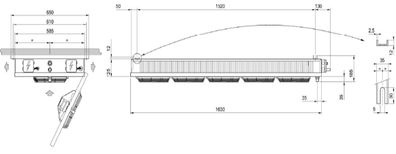 Kühler ECO MIC 501 ED Kühlvitrine Kühlraum