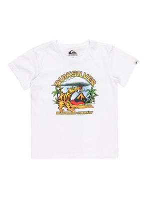 Quiksilver Kids T-Shirt Barkingtiger white