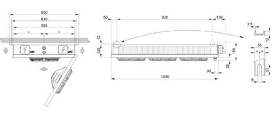 Kühler ECO MIC 301 ED für Kühlraum Kühlkammer