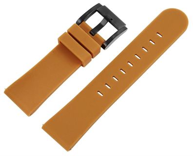 TW STEEL MC Edition | Uhrenarmband 22mm | Silikon braun | 8400024
