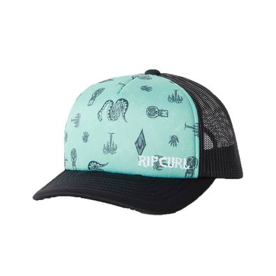 RIP CURL Kids Snapback Trucker Cap Weekend washed aqua