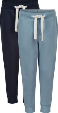 Minymo Kinder Jogginghose Basic 36 Sweat Pant (2er Pack) Ashley Blue