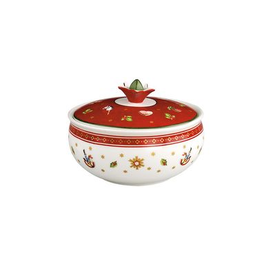 Villeroy & Boch Toy's Delight Zuckerdose Premium Porcelain rot, eiß 1485850960