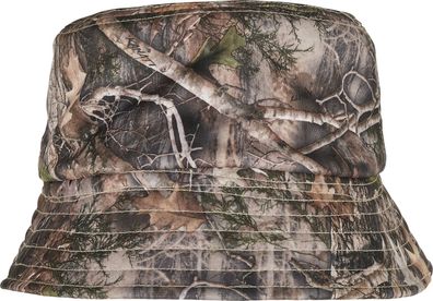 Flexfit Hut Sherpa Real Tree Camo Reversible Bucket Hat Camo Tree