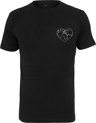 Mister Tee Damen Ladies World Love Tee Black