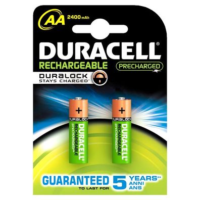 Duracell Akku Recharge Ultra Mignon AA, 2er Blister