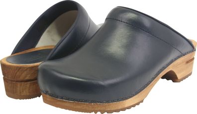 Sanita Offener Clog Wood-Lars Open Blue