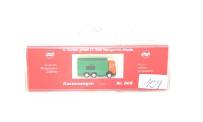 Hannes Fischer 805 - Kastenwagen - Unipla - Spur Z - 1:220 - Originalverpackung - 109