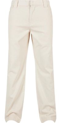 Urban Classics Corduroy Workwear Pants Whitesand