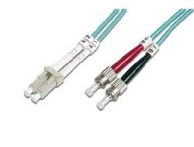 Digitus DK-2531-03/3 LWL Patchkabel, 2 x ST - LC-Duplex OM3, 3,0 m(S)