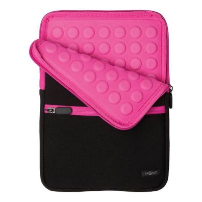 PAGNA 99517-34 PAGNA Sleeve "Go", für Tablet-PC, schwarz / dunkelrosa