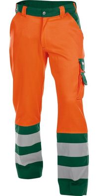 Dassy Warnschutzhose Lancaster PESCO74 Neonorange/Flaschengrün