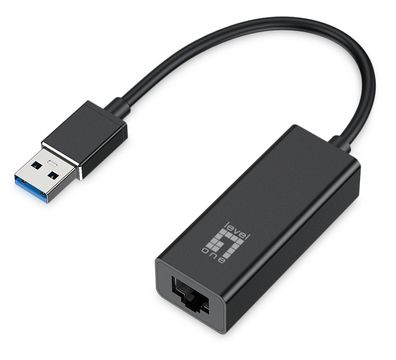 Level One USB-0401 LevelOne Adapter USB3.0-> RJ45 10/100/1000 0.15m