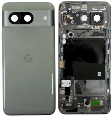 Original Google Pixel 8 Gehäuse GPJ41 Akkudeckel Hazel Sehr Gut