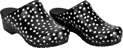 Sanita Damen Offener Clog Original-Fenja Open Black