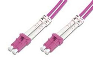 Digitus DK-2533-01-4 LWL Patchkabel LC-Duplex - LC-Duplex OM4 1,0 m