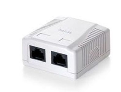 Equip Dose UTP C5e 2-Port AP weiß