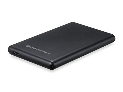 Conceptronic HDE02B Conceptronic SSD/HDD Gehäuse 2.5" USB3.1 Type-C schwarz