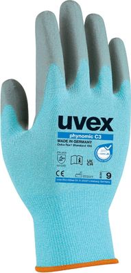 Uvex Schutzhandschuhe Phynomic C3 60080 (60080) 10 Paar