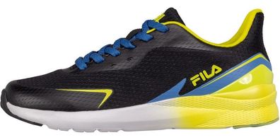 Fila Teens Unisex Performance Laufschuhe Low Crusher Teens Black-Vallarta Blue