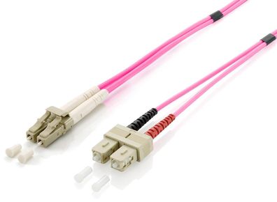 Equip 255539 Equip LWL Patchkabel LC->SC 0.50m Multimode Duplex OM4 vi Polybeutel