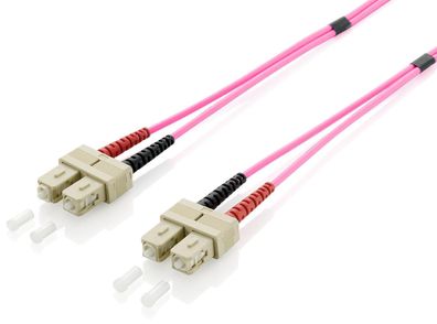 Equip 255521 Equip LWL Patchkabel SC->SC 1.00m Multimode Duplex OM4 vi Polybeutel