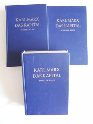 Karl Marx - Das Kapital Band I, II und III