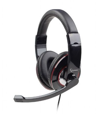 Gembird MHS-001 Headset STEREO glänzend schwarz