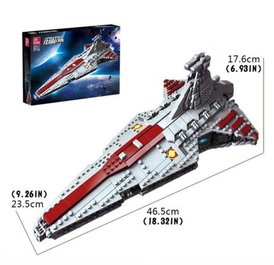 JIE STAR 67106 Venator Sternenzerstörer mit 960 Teilen Star Wars