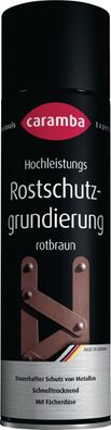 Hochl. Rostschutzgrundierung rotbraun 500 ml Spraydose Caramba