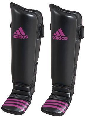 adidas Schienbein- und Spannschoner Economy Schwarz/Pink