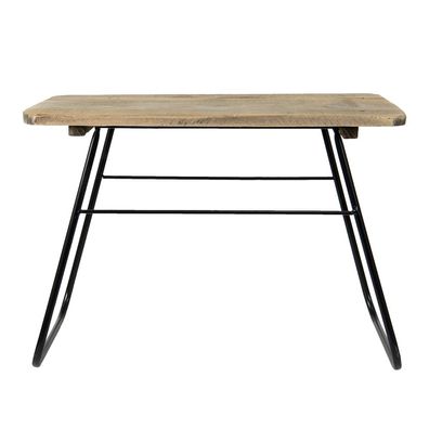 Clayre & Eef Pflanzentischchen 46x26x33 cm Braun Holz (Gr. 46x26x33 cm)