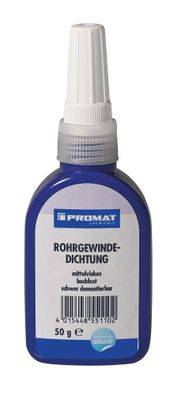 Rohrgewindedichtung hf. mv. braun 50g Flasche PROMAT Chemicals