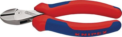 Kompaktseitenschneider X-Cut® L.160mm Kopf verchr. Mehrkomp.-Hüllen KNIPEX